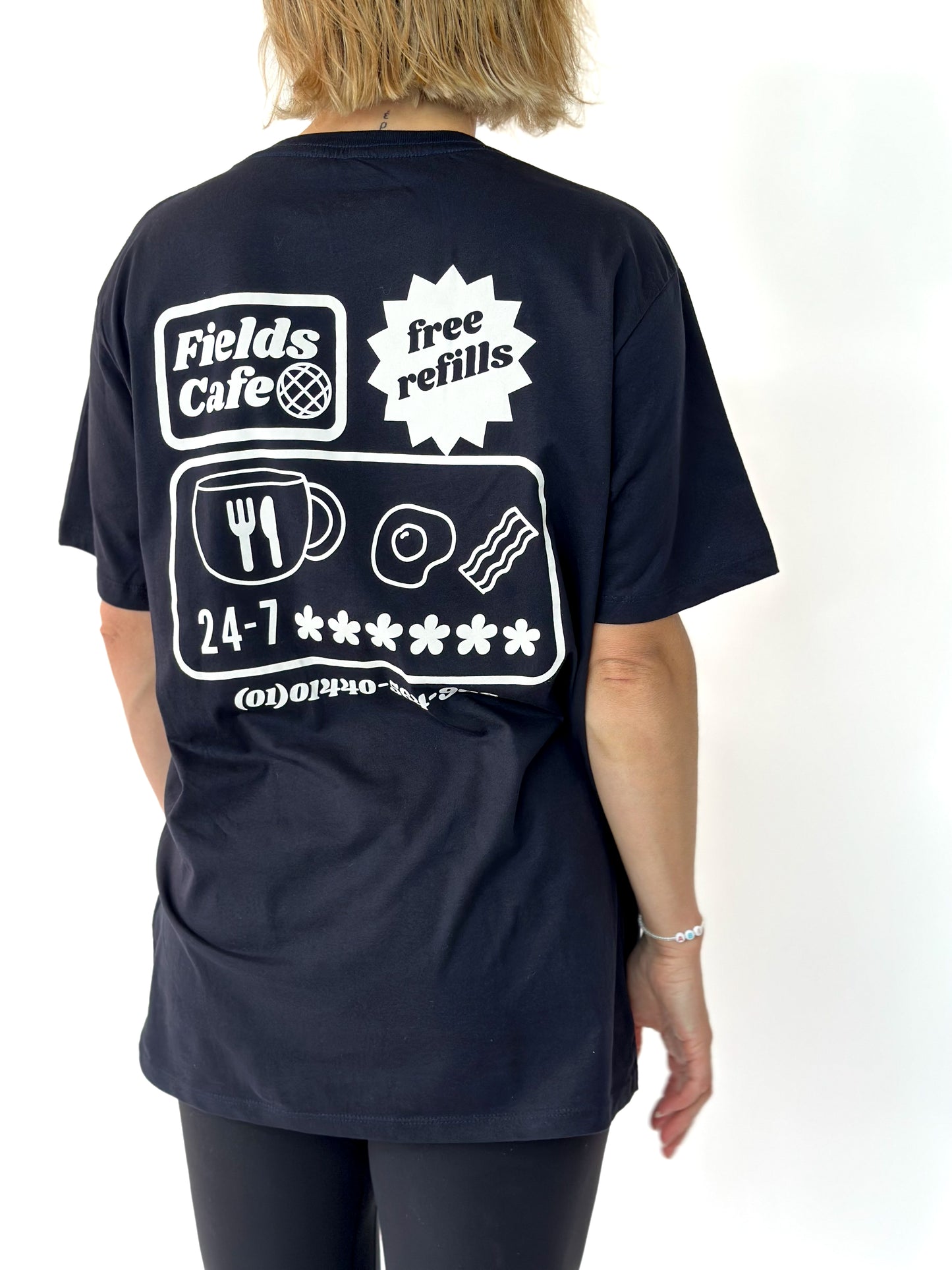 T-shirt 'Café'