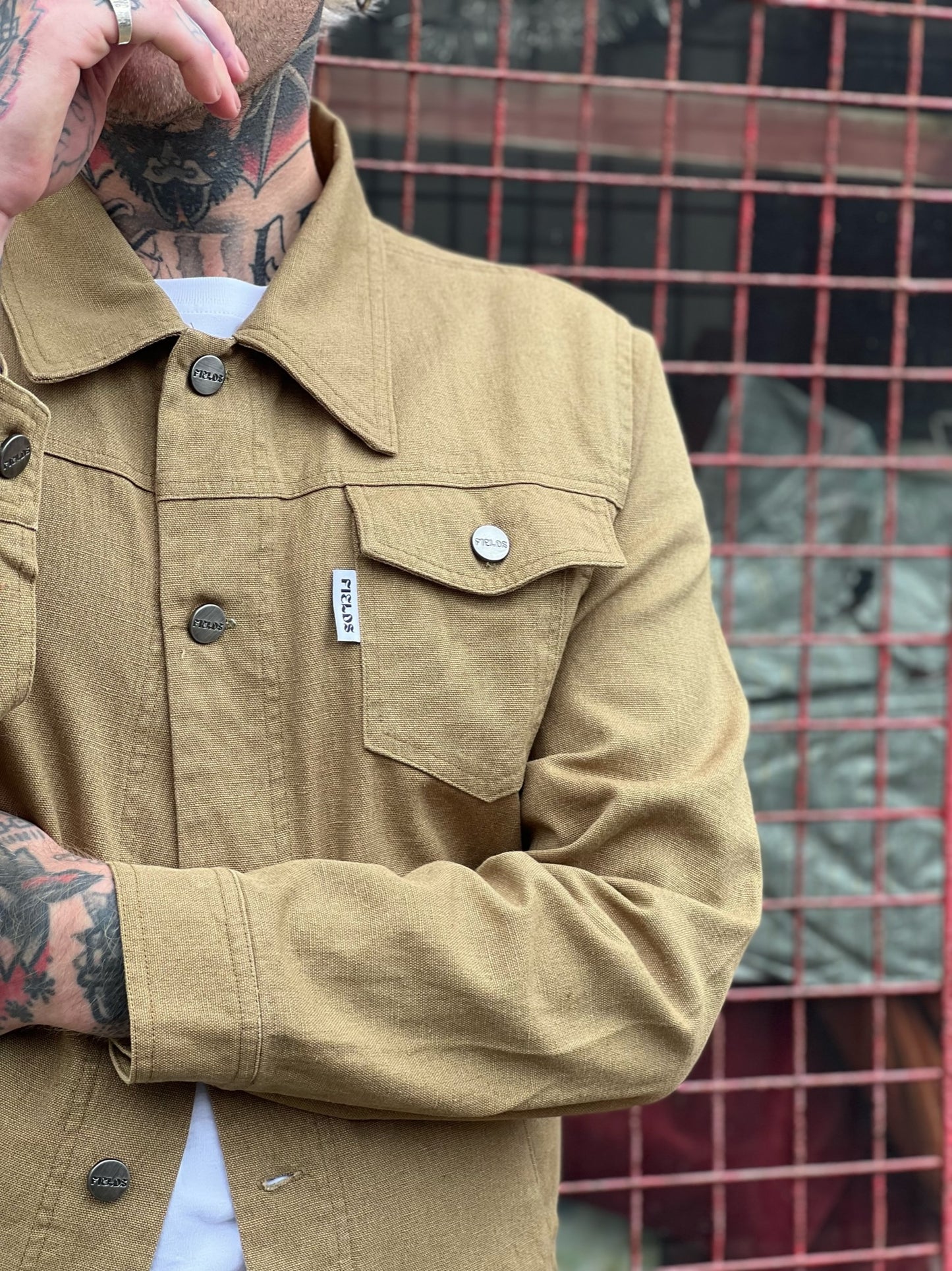 Sobrecamisa de cáñamo de lote pequeño