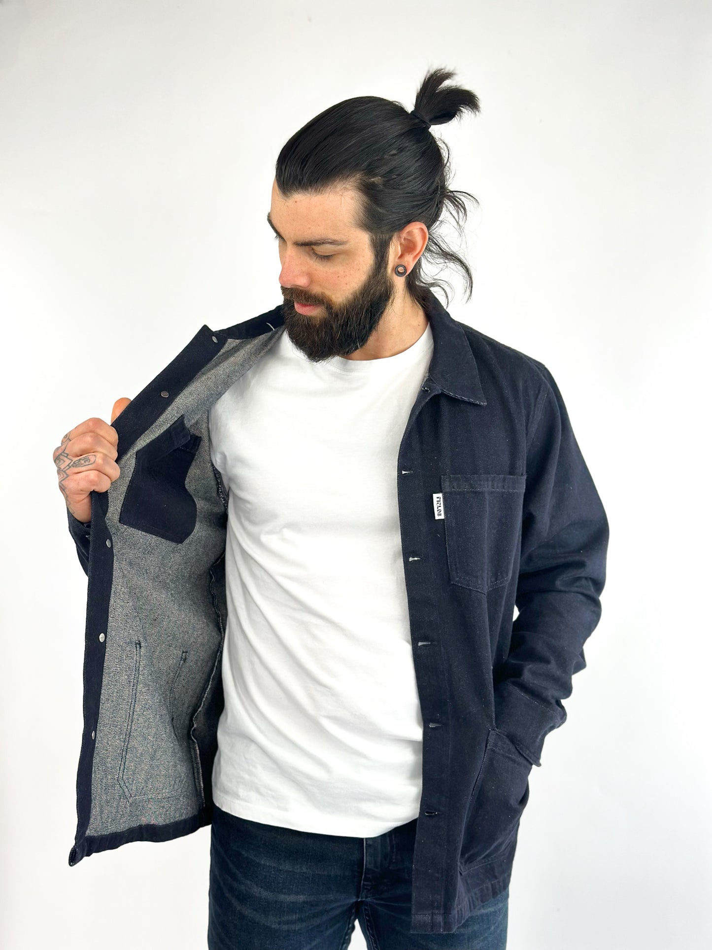 Small Batch Hemp Denim Overshirt